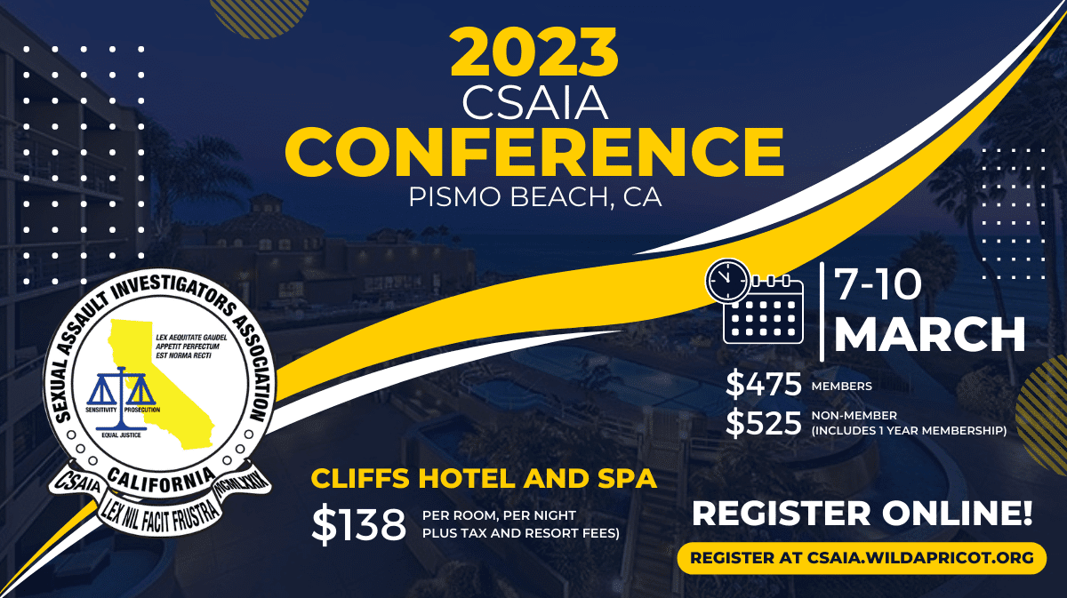 Advertisement for the 2023 CSAIA Conference